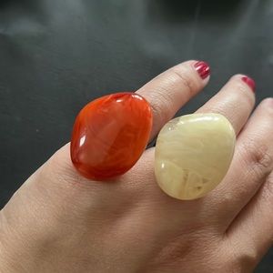 Statement rings size 7.5